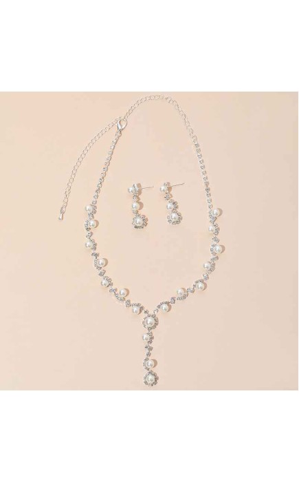 Ladies' Elegant Alloy With Irregular Rhinestone Jewelry Sets