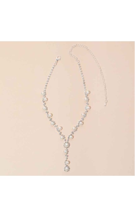 Ladies' Elegant Alloy With Irregular Rhinestone Jewelry Sets