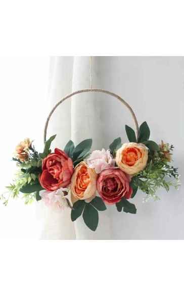 Classic Free-Form Silk Flower Decorations (Sold in a single piece) -