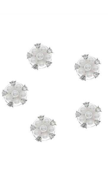 Flower Girl Alloy/Imitation Pearls Tiaras With Faux Pearl (Set of 5 pieces)