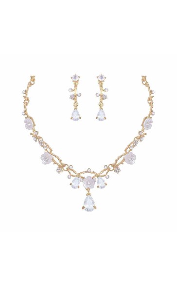 Ladies' Elegant/Beautiful/Classic/Pretty/Attractive Alloy With Oval Rhinestone Jewelry Sets