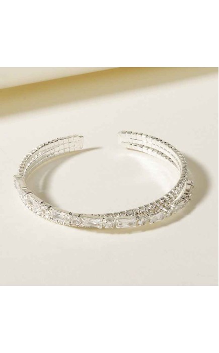 Beautiful/Fashionable/Attractive Alloy With Round Rhinestone/Cubic Zirconia Bracelets/Fashion jewelry